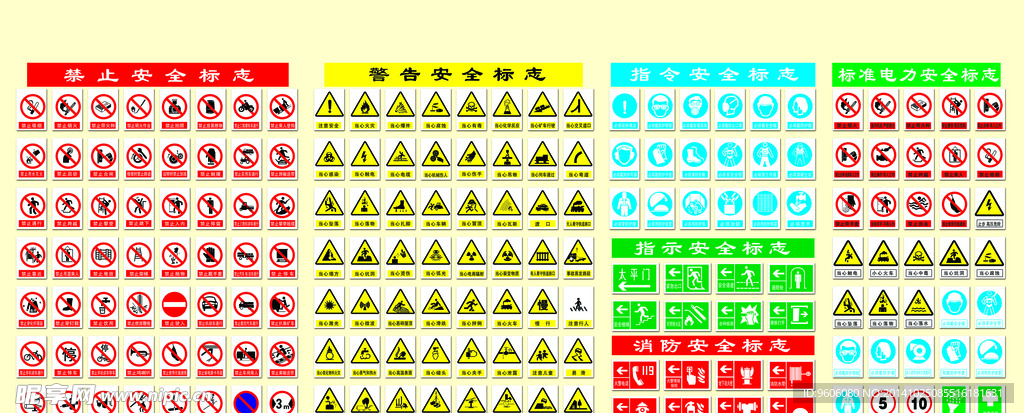 安全标识标牌