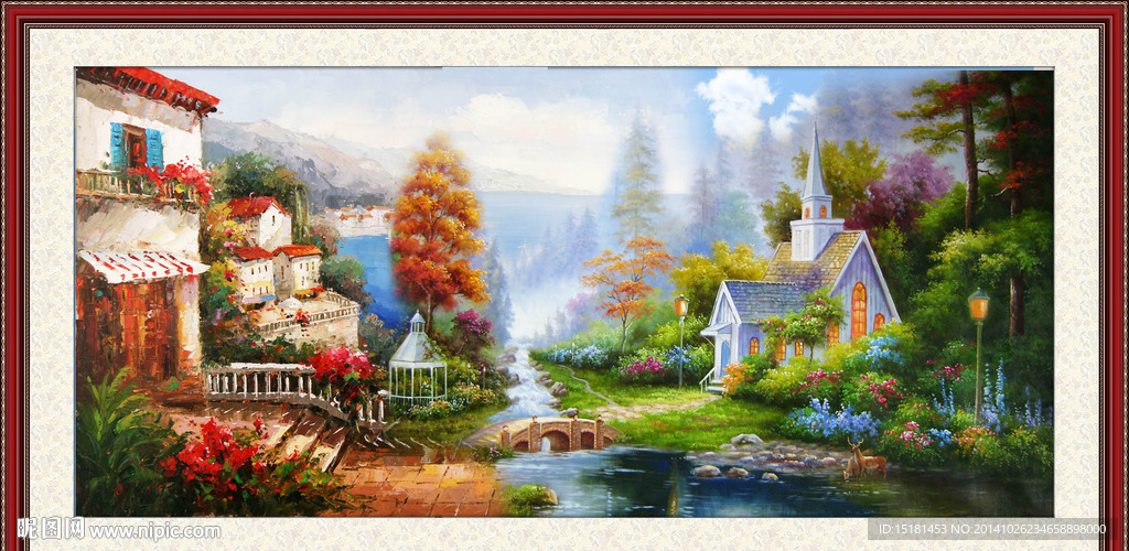 油画风景