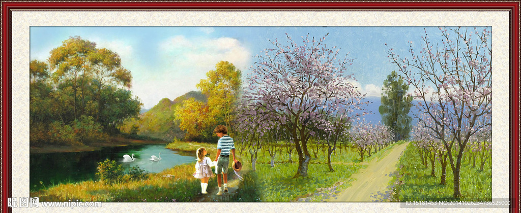 油画