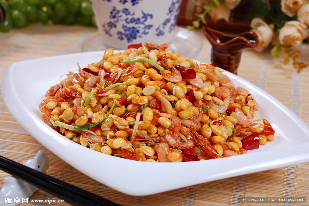 江虾黄豆芽