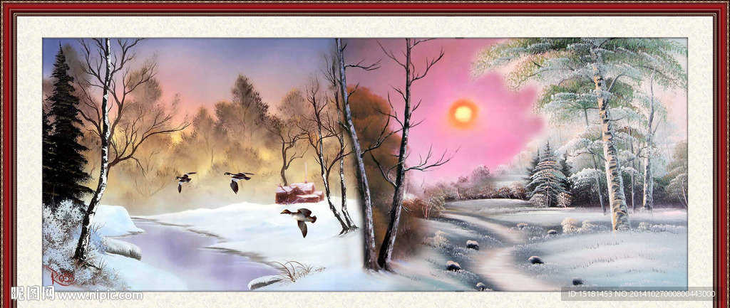 风景油画