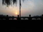 黄台湖夕阳