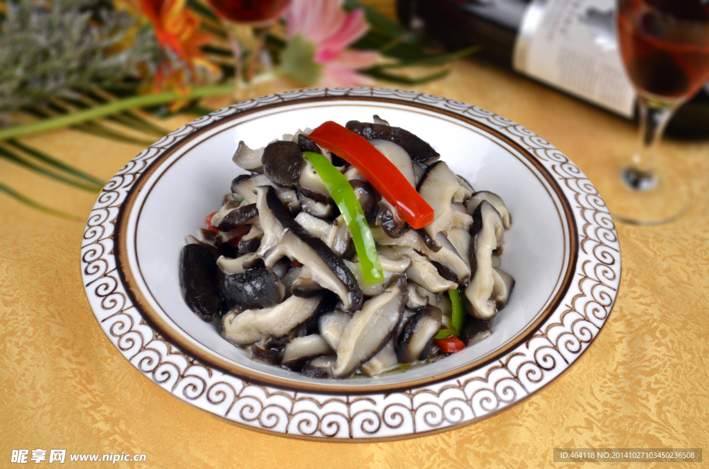 烧椒香菇