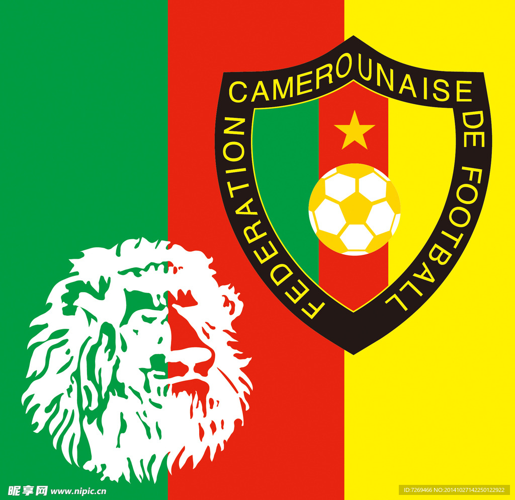 喀麦隆队标志