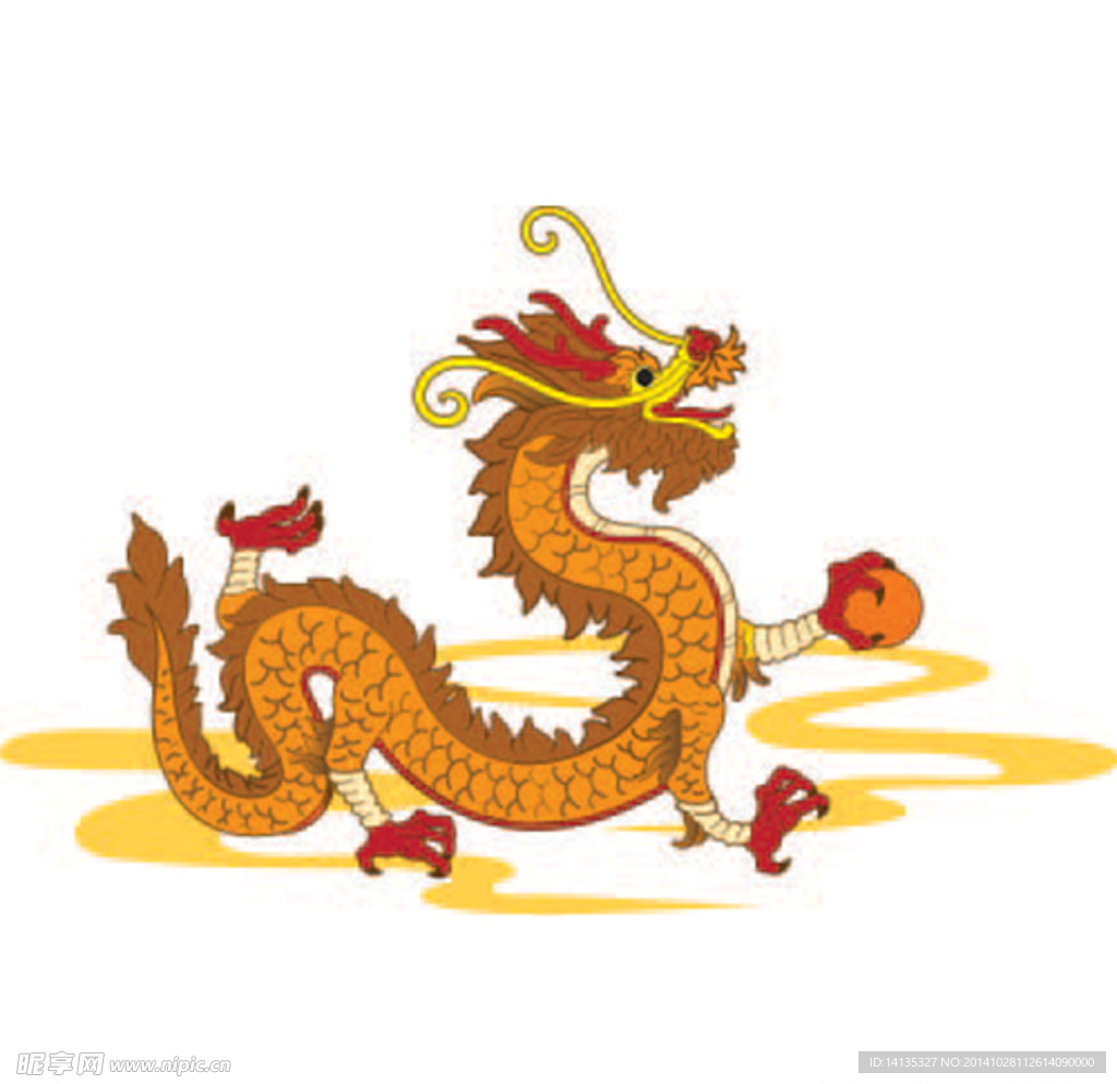 祥龙戏珠