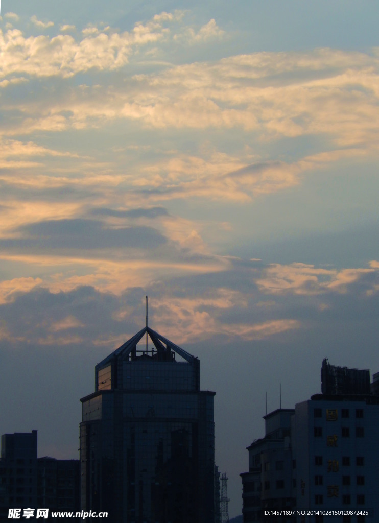 夕阳 余晖