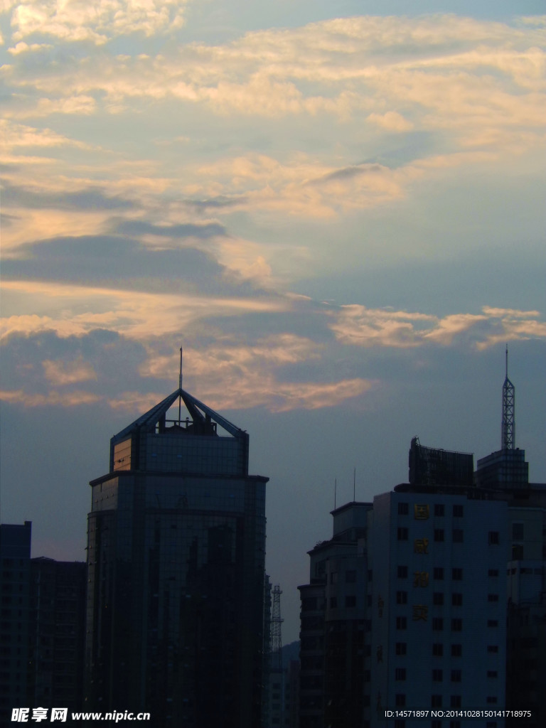 夕阳 余晖