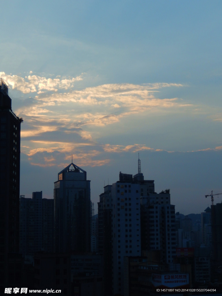 夕阳 余晖