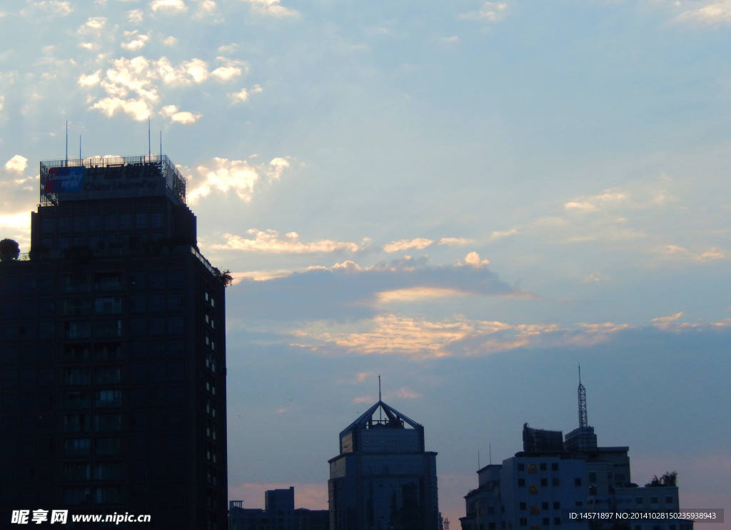 夕阳 余晖