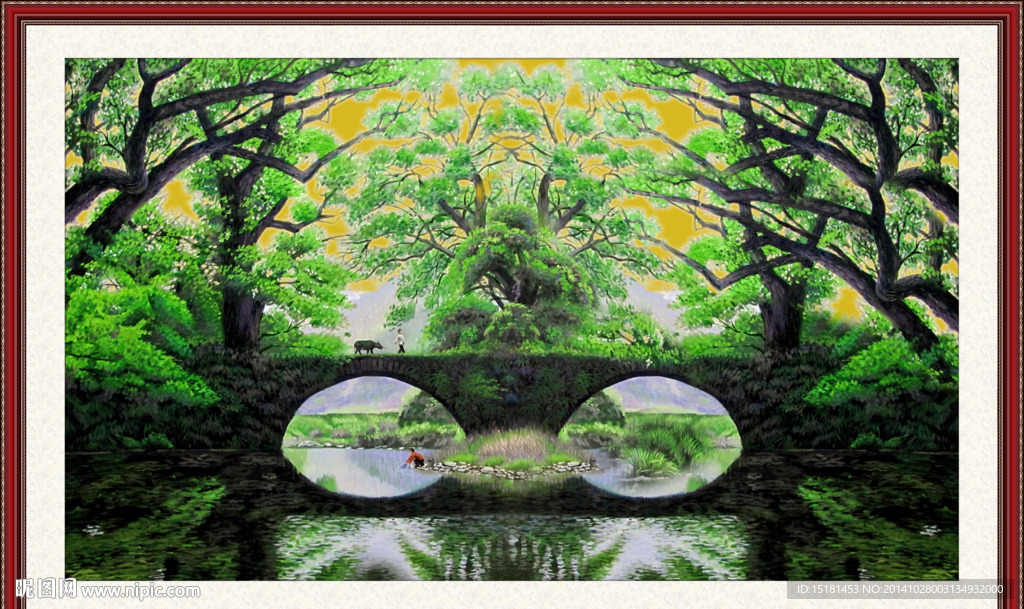 油画风景