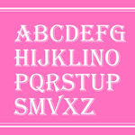 英文字母 英文设计 字