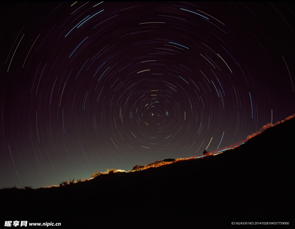 夜晚 星星