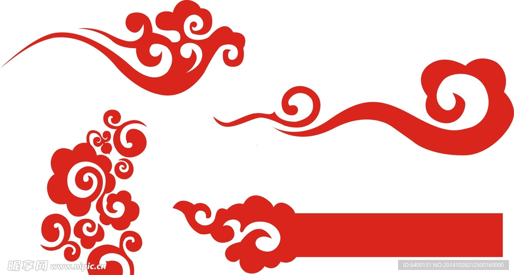 矢量祥云图案