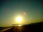 夕阳与大桥