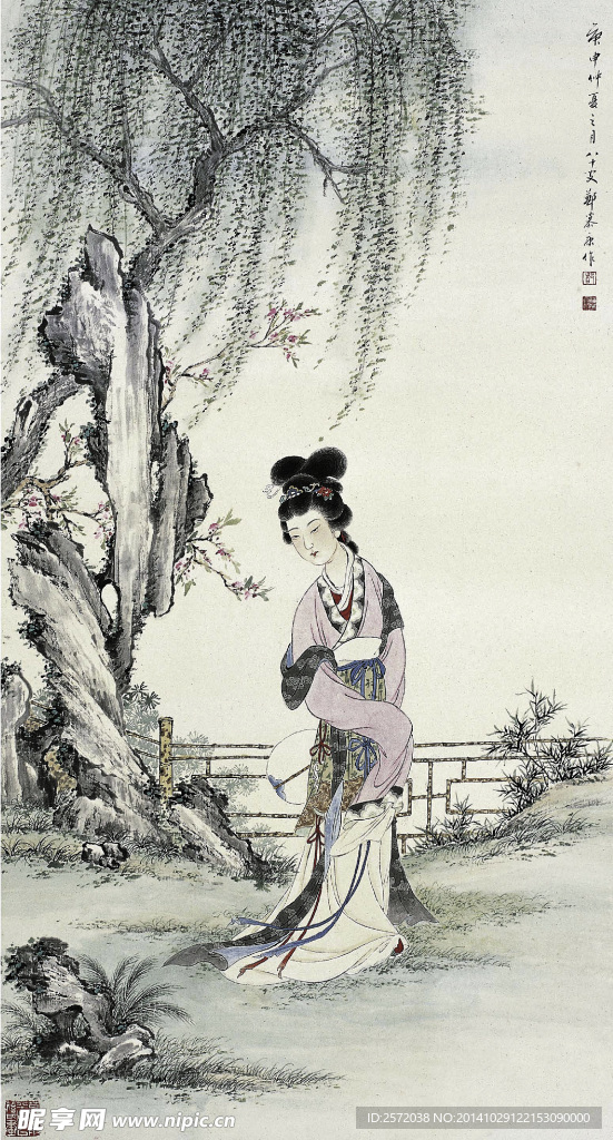 古代仕女图