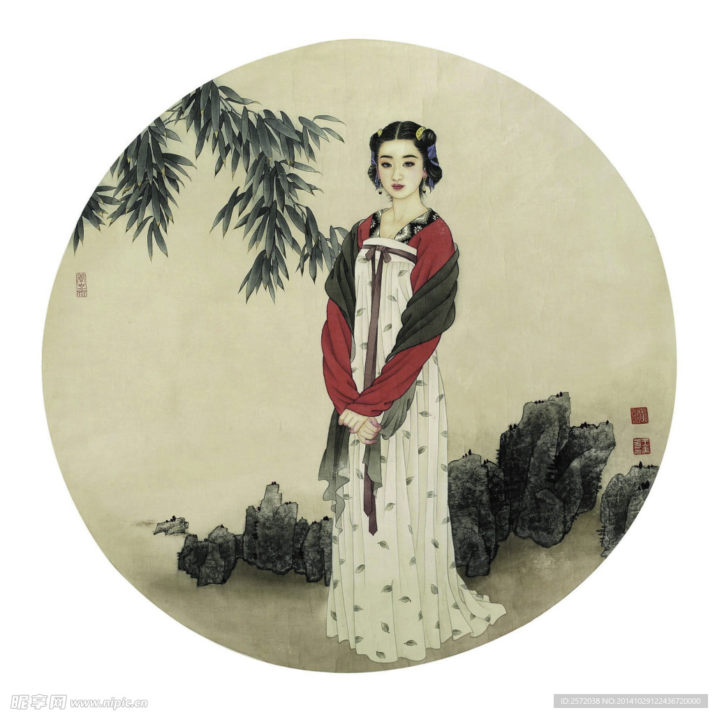 古代仕女图