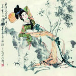 古代仕女图