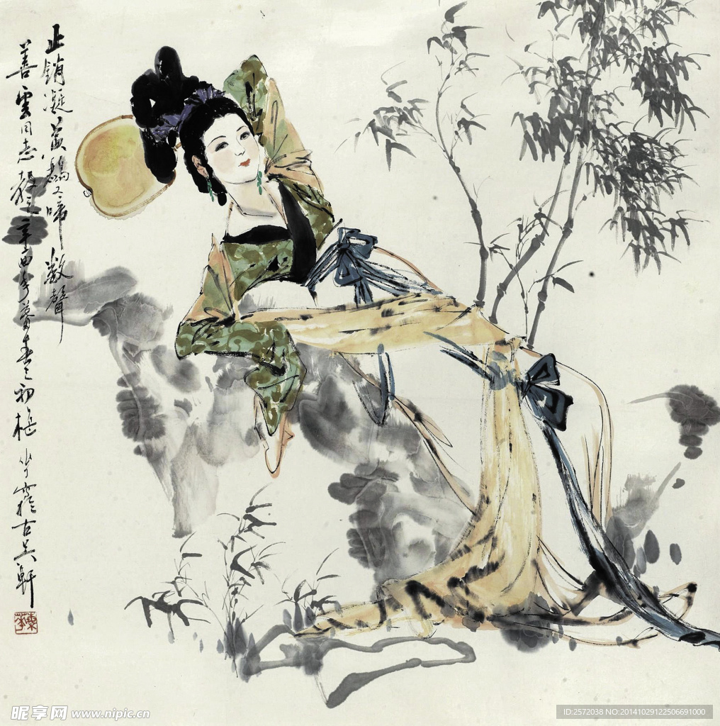 古代仕女图