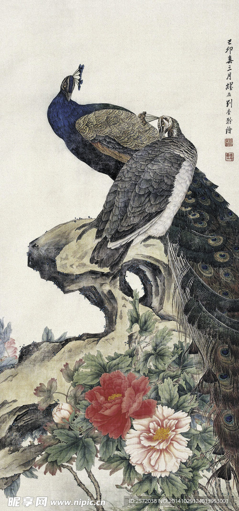 刘奎龄花鸟画