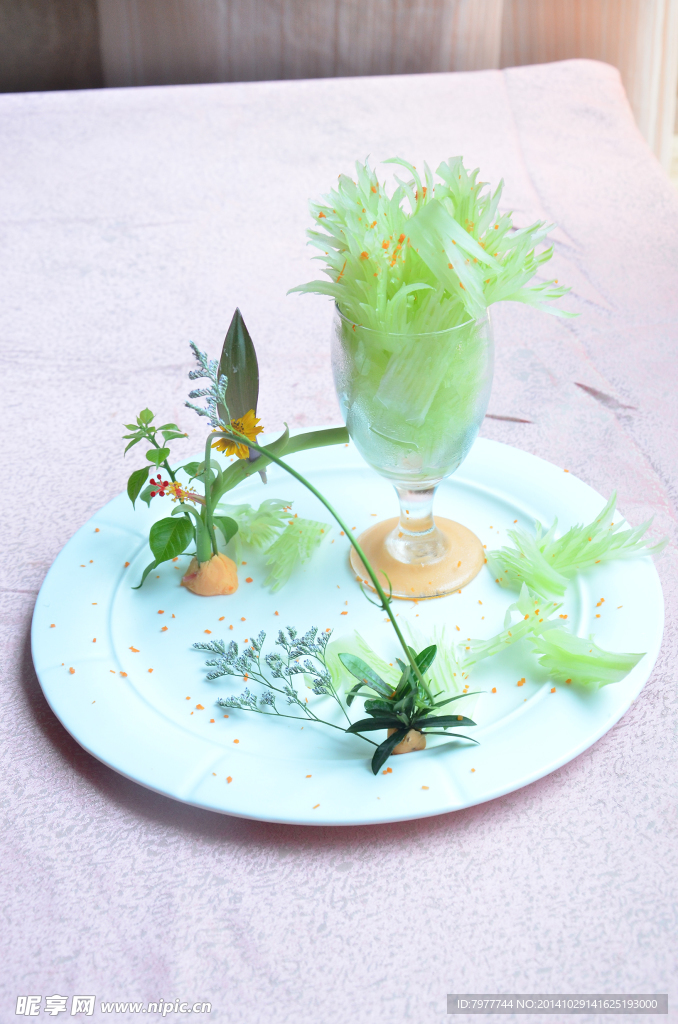 菜雕 青菜