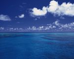 海蓝白云