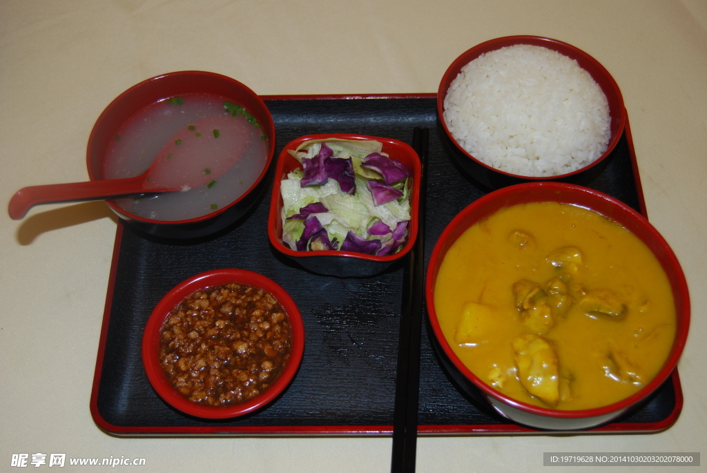 咖喱牛腩饭
