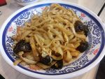 双菇炒面 炒面 刀削面
