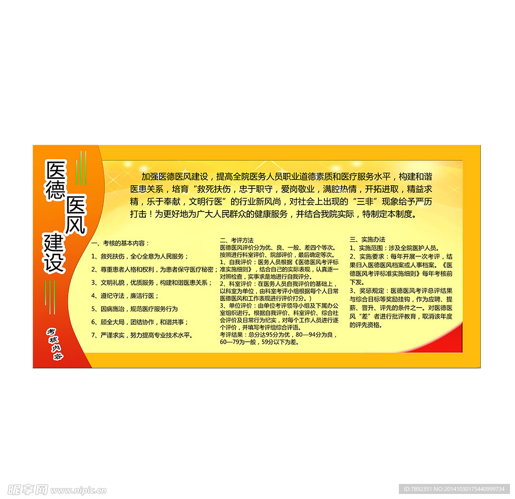 医院文化医德医风建设