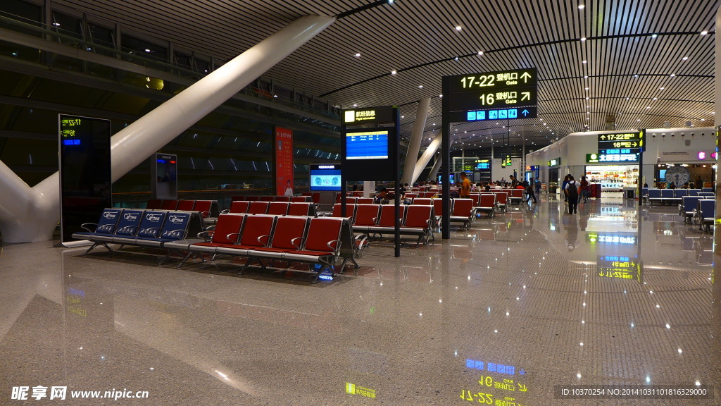 南宁吴圩国际机场候机厅