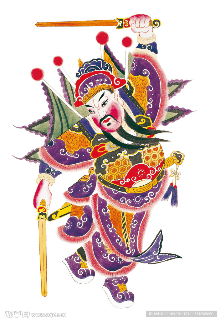 年画门神