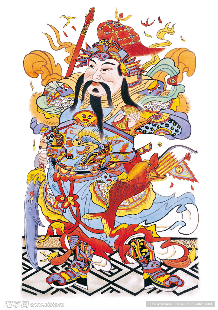年画门神