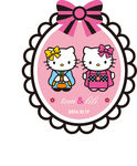 hellokitty婚礼水牌