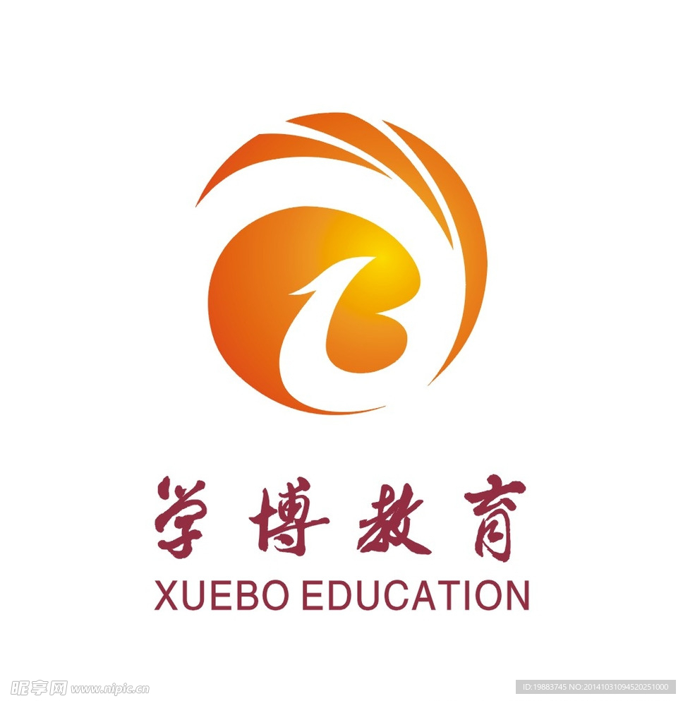 学博教育 LOGO 标志