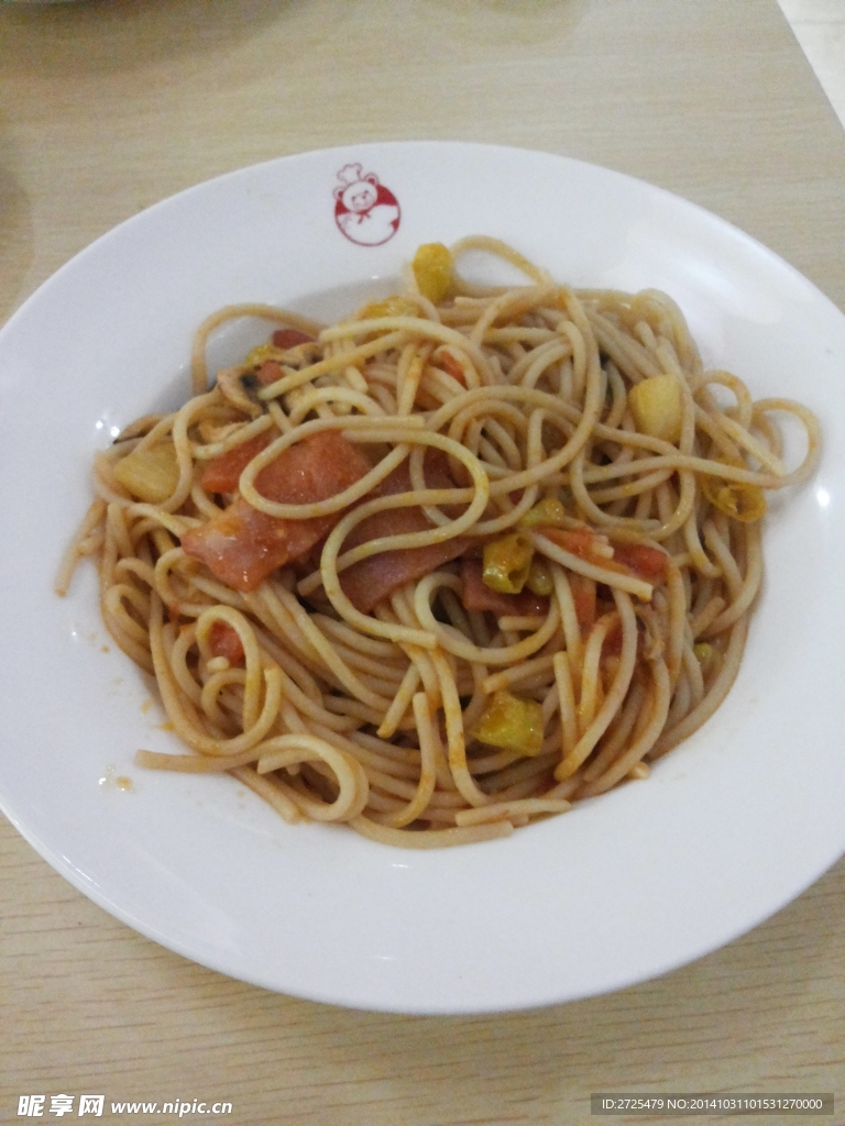 双椒培根意面 意大利