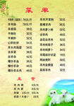 全羊宴菜谱