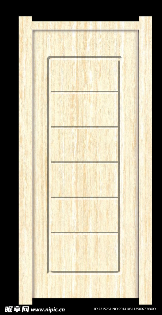高清实木复合门