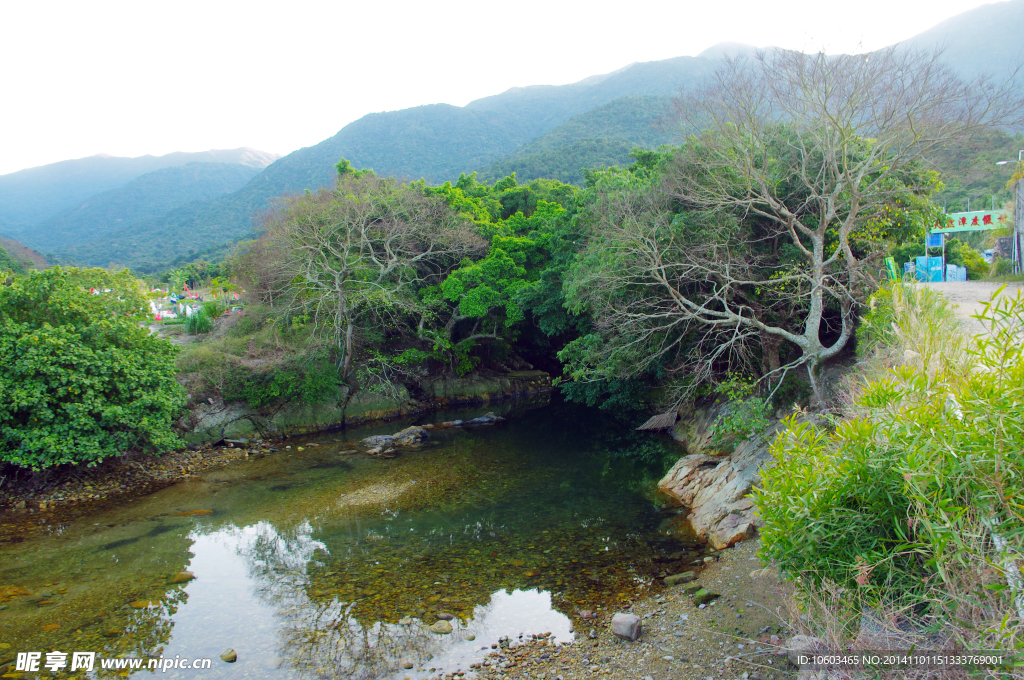 景区旅游 龙潭风光