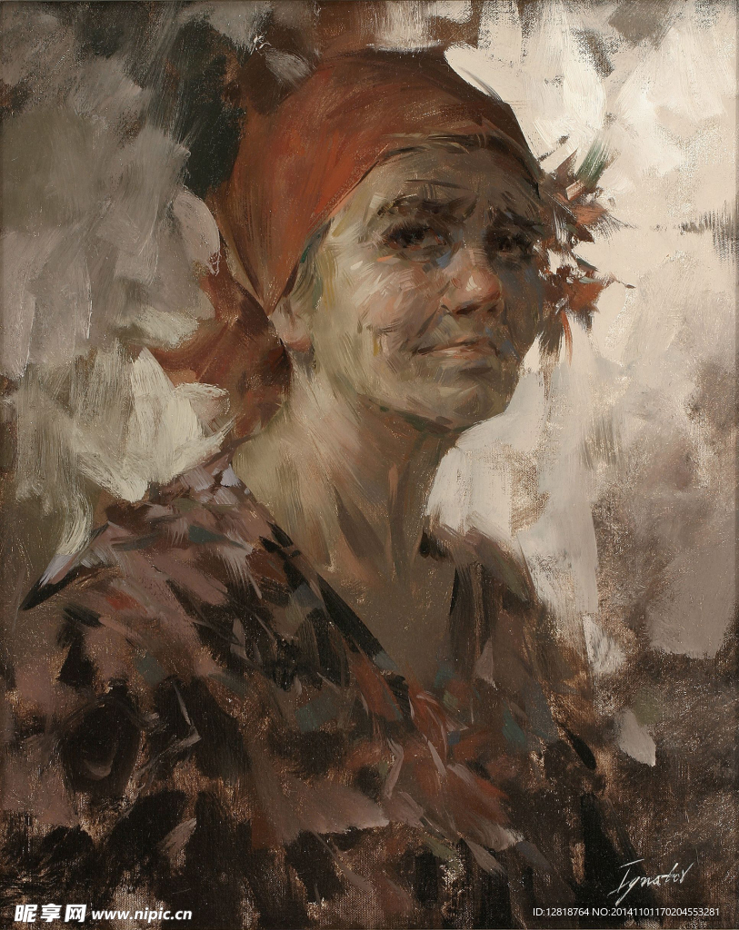 人物油画