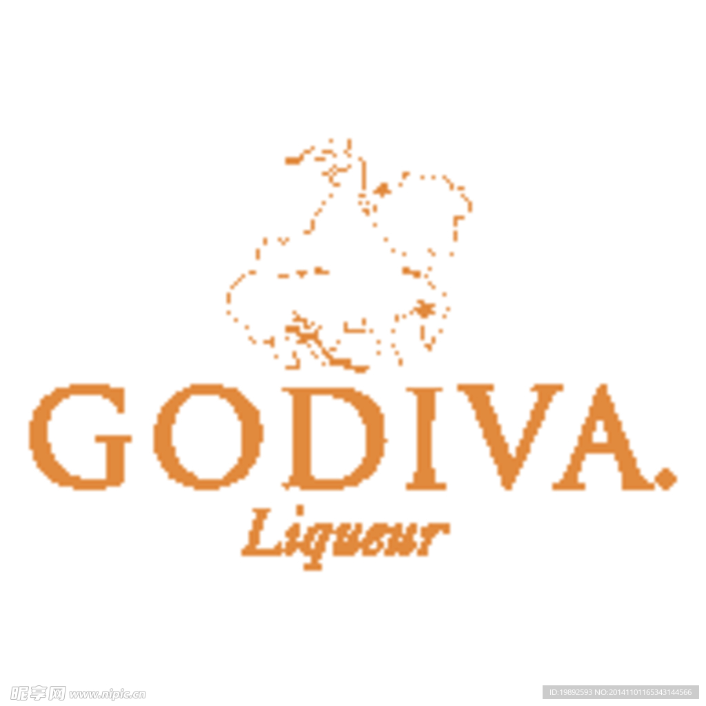 高迪瓦godiva  logo