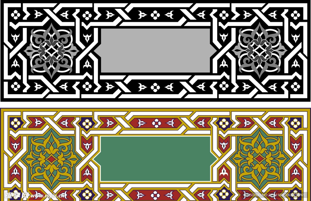 古典花纹
