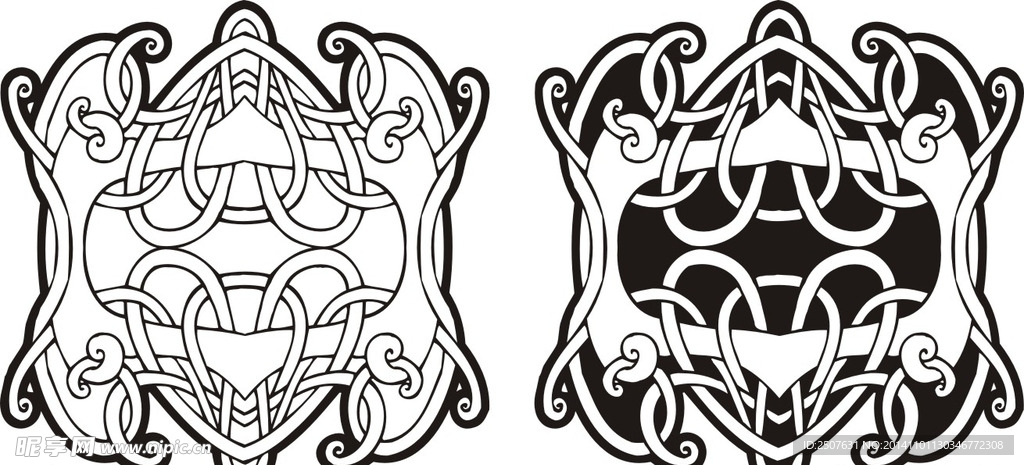 古典花纹