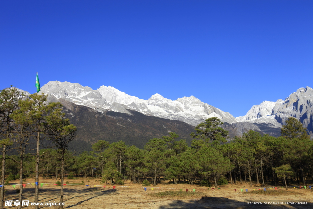 玉龙雪山 云南雪山 云南风光