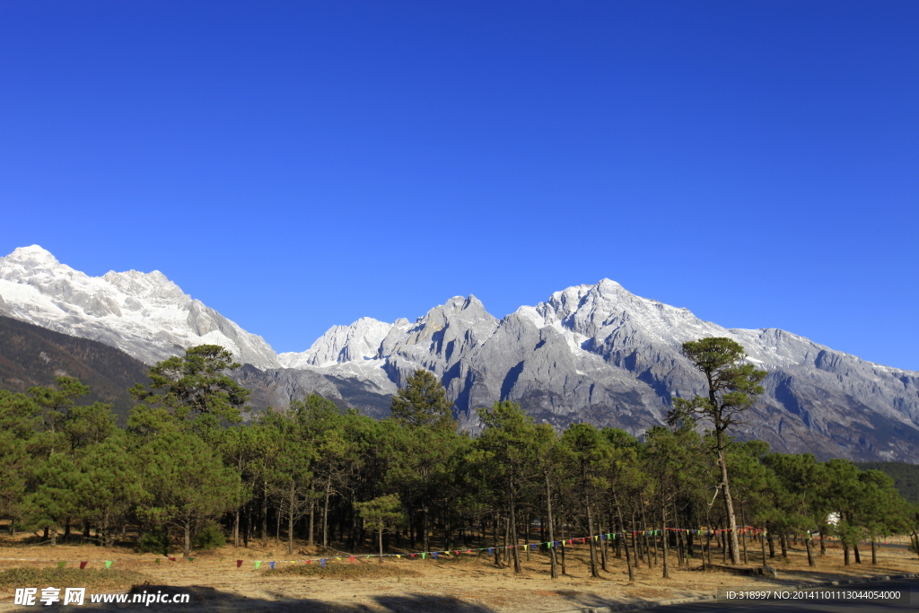 玉龙雪山 云南雪山 云南风光