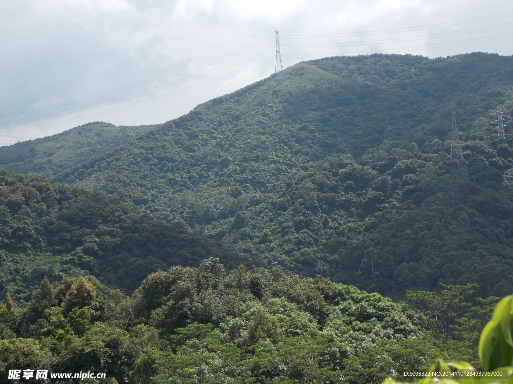 羊台山 山水风景 自然