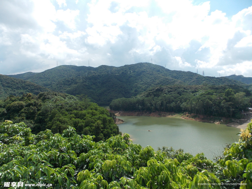 羊台山 山水风景 自然