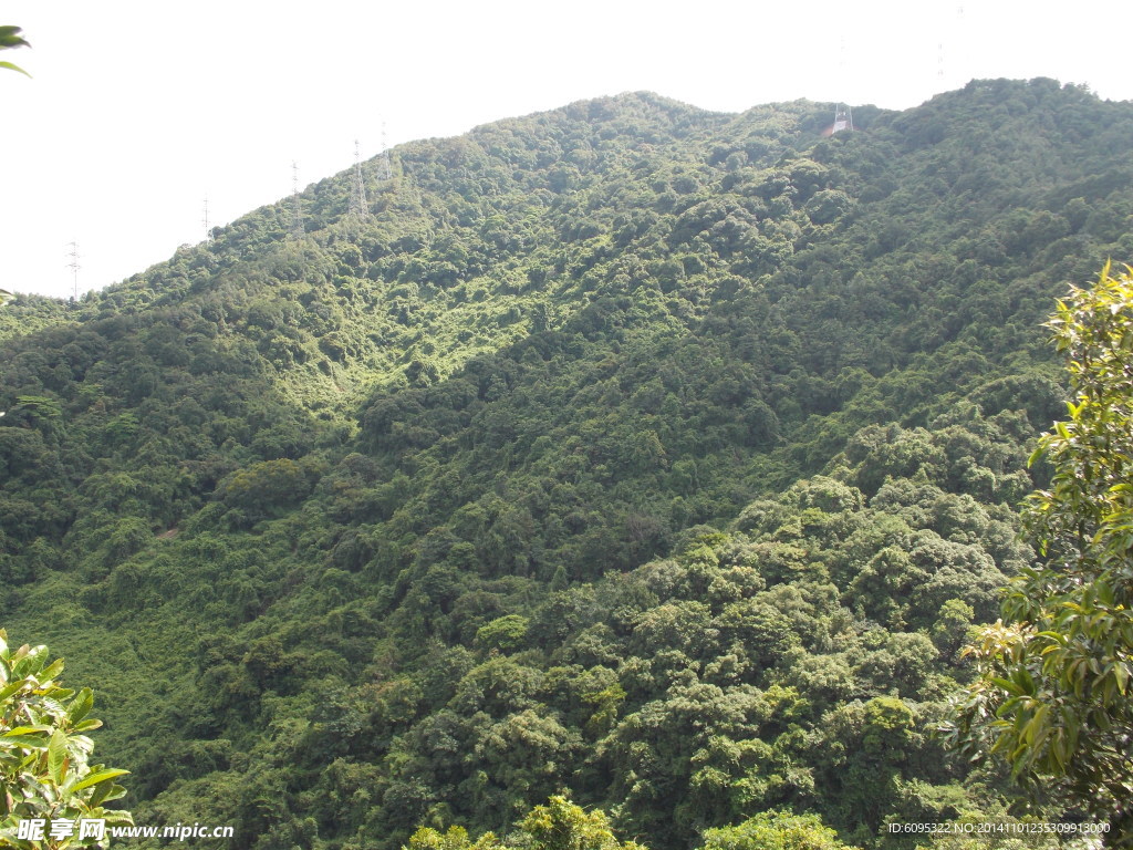 羊台山 山水风景 自然