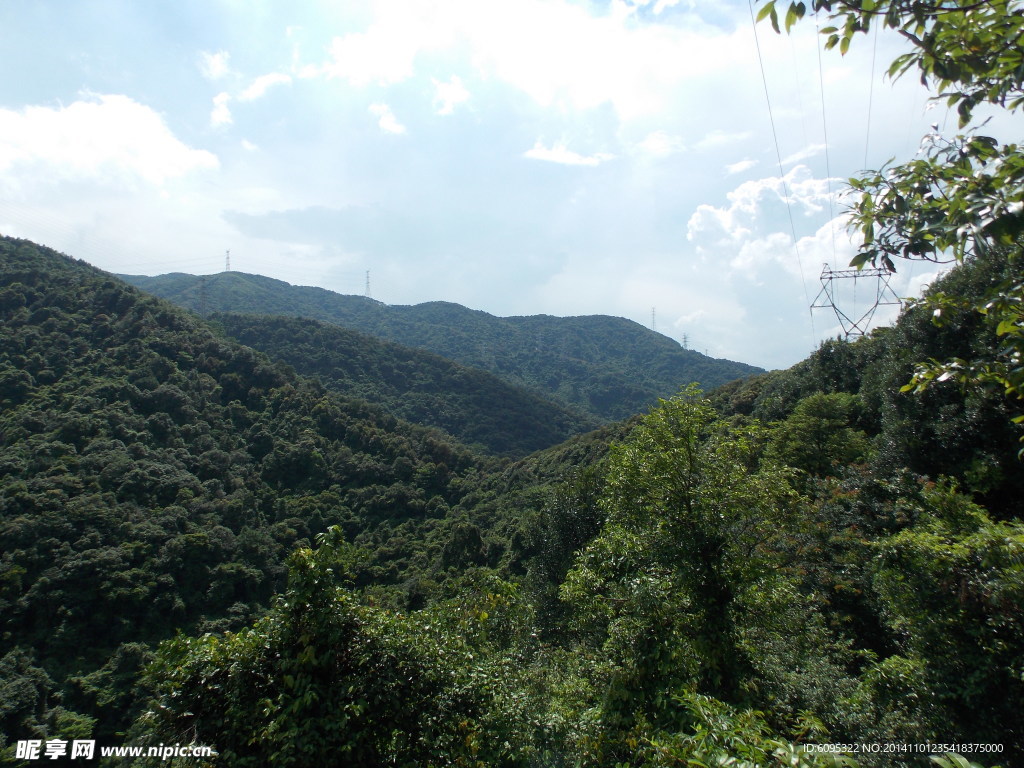 羊台山 山水风景 自然