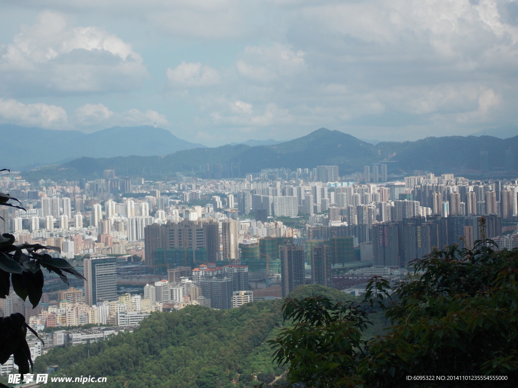 羊台山 山水风景 自然