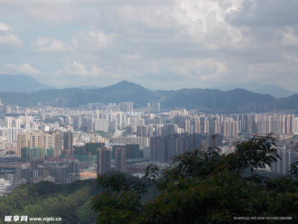 羊台山 山水风景 自然