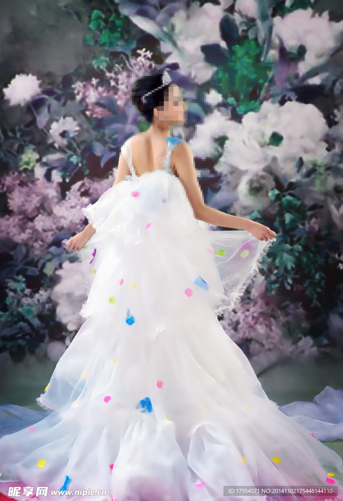 婚纱背景